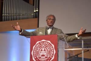 Turner talks of championing diversity, equity and inclusion at Campbellsville University chapel